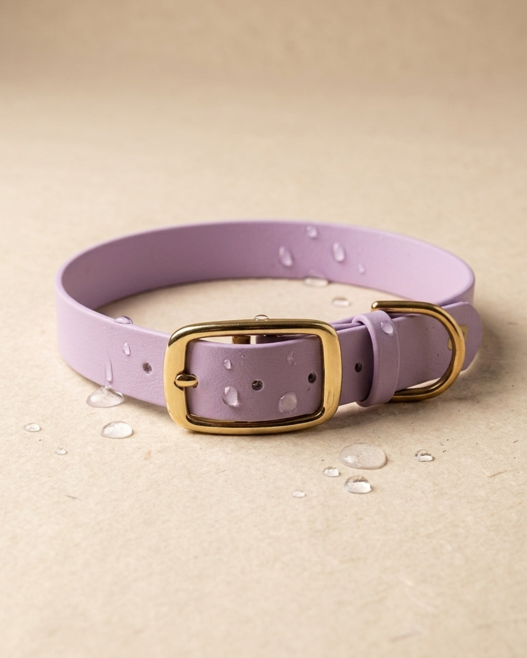 Set | Halsband & Leine aus Biothane® 'Lavendel'