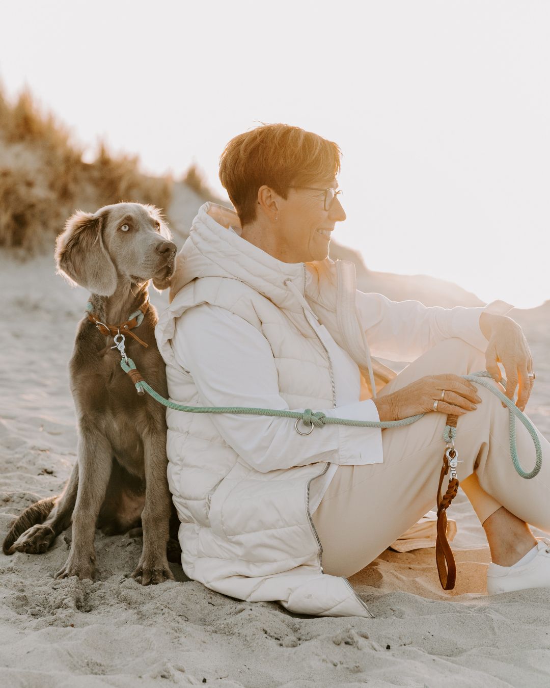 B-Ware Tauleine 'Livio' zum Sonderpreis: Robuste Hundeleine aus Kletterseil für jedes Wetter – Pawsome Hundezubehör